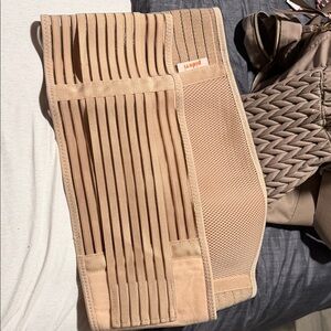 3 Tan maternity support belt band M-2x